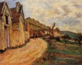 Les Roches en Falaise cerca de Giverny Claude Monet